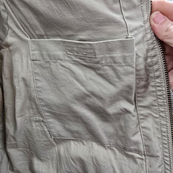 LL Bean Fishing Vest XL Half Moon Pocket Angler Outdoor Gorpcore L.L. Bean Khaki - Picture 9 of 15